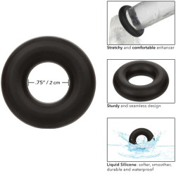 Calexotics - Alpha Bague Moyenne Prolong Noir
